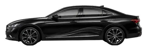 Black saloon car used for local Tolworth journeys